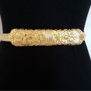 Elegant Gold Women's Belt